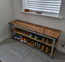 Load image into Gallery viewer, Whitstable Shoe Rack Hallway Bench Hallway / Boot Room Storage
