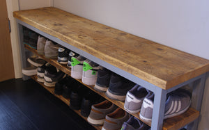 Whitstable Shoe Rack Hallway Bench Hallway / Boot Room Storage