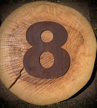 Load image into Gallery viewer, 12&quot; Rusty Fat Font Metal Letters A-Z 0-9.
