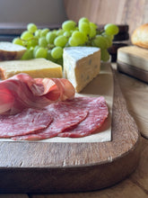 Load image into Gallery viewer, Charcuterie Board / Chopping Board / Cheese Board / Rustic Antipasti Antipesto Board / Serving Board / Cutting Board
