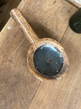 Load image into Gallery viewer, Rustic Wooden Candle Holder / Church Candle Stand / Reclaimed Farmhouse Decor RR
