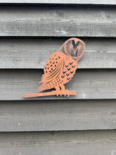 Load image into Gallery viewer, Rusty Metal Owl Garden Decoration
