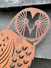 Load image into Gallery viewer, Rusty Metal Owl Garden Decoration
