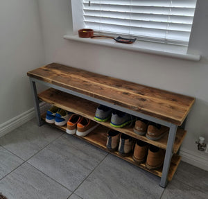 Whitstable Shoe Rack Hallway Bench Hallway / Boot Room Storage