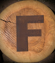Load image into Gallery viewer, 5&quot; Fat Font Rusty Metal Letters A-Z 0-9
