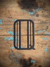 Load image into Gallery viewer, Black 5&quot; or 12&quot; Art Deco Metal Lettering A-Z 0-9
