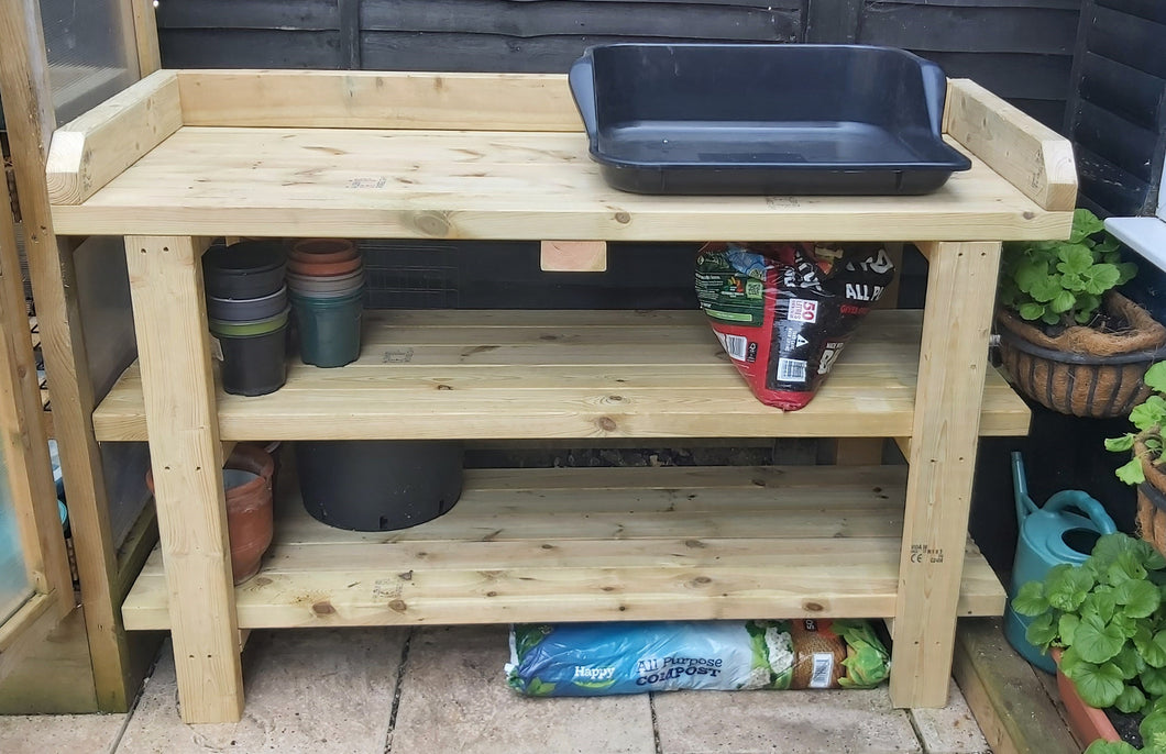Garden Potting Table / Workbench - Heavy Duty