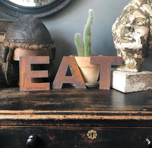 Load image into Gallery viewer, 5&quot; Fat Font Rusty Metal Letters A-Z 0-9
