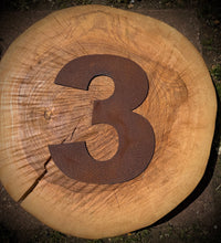 Load image into Gallery viewer, 5&quot; Fat Font Rusty Metal Letters A-Z 0-9
