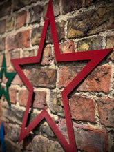 Load image into Gallery viewer, Rustic Metal Star Garden Decoration
