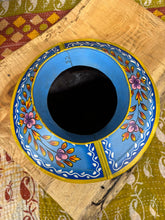 Load image into Gallery viewer, Vintage Painted Water Pot / Metal Pot / Vase / Planter / Narrow Boat Ware Gypsy
