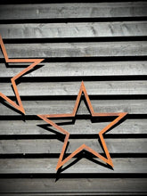 Load image into Gallery viewer, 3 Large Rusty Metal barn STARS.
