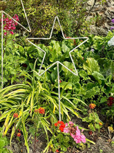 Load image into Gallery viewer, Garden Stars On Ground Spikes / Metal Star Ornaments / Lawn Decor
