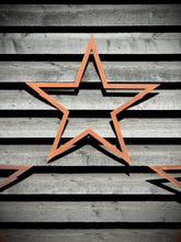 Load image into Gallery viewer, 3 Large Rusty Metal barn STARS.
