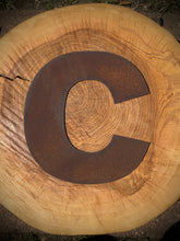 Load image into Gallery viewer, 5&quot; Fat Font Rusty Metal Letters A-Z 0-9
