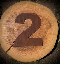 Load image into Gallery viewer, 5&quot; Fat Font Rusty Metal Letters A-Z 0-9
