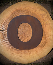 Load image into Gallery viewer, 12&quot; Rusty Fat Font Metal Letters A-Z 0-9.
