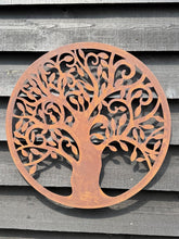 Load image into Gallery viewer, Rusty Tree Of Life Garden Decoration

