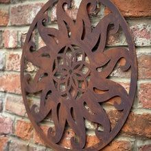 Load image into Gallery viewer, Rusty Metal Sun Decoration
