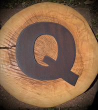 Load image into Gallery viewer, 12&quot; Rusty Fat Font Metal Letters A-Z 0-9.
