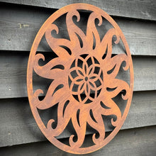 Load image into Gallery viewer, Rusty Metal Sun Decoration
