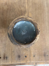 Load image into Gallery viewer, Rustic Wooden Candle Holder / Church Candle Stand / Reclaimed Farmhouse Decor QQ
