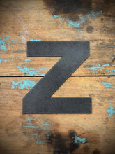 Load image into Gallery viewer, 12&quot; and 5&quot; Black Fat Font Metal Letters.
