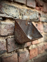 Load image into Gallery viewer, Vintage Rusty Metal Wall Mounted Planter / Herb Planter / Plant Pot / Key Holder
