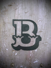 Load image into Gallery viewer, A-Z Rustic 5&quot; or 12&quot; Black Metal Carnival Letters.
