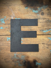 Load image into Gallery viewer, 12&quot; and 5&quot; Black Fat Font Metal Letters.
