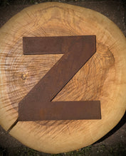 Load image into Gallery viewer, 5&quot; Fat Font Rusty Metal Letters A-Z 0-9
