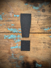 Load image into Gallery viewer, 12&quot; and 5&quot; Black Fat Font Metal Letters.
