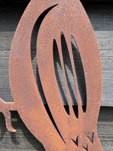 Load image into Gallery viewer, Rusty Metal Woodpecker Garden Decoration
