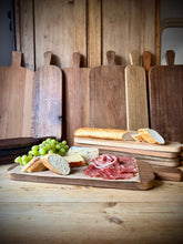 Load image into Gallery viewer, Rustic Wooden Cheese Board / Chopping Board / Charcuterie Board / Antipasti /
