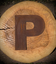 Load image into Gallery viewer, 5&quot; Fat Font Rusty Metal Letters A-Z 0-9
