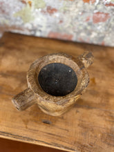 Load image into Gallery viewer, Rustic Wooden Candle Holder / Church Candle Stand / Reclaimed Farmhouse Decor DD
