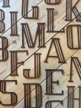 Load image into Gallery viewer, Rusty Metal 5&quot; or 12&quot; Art Deco Lettering A-Z 0-9

