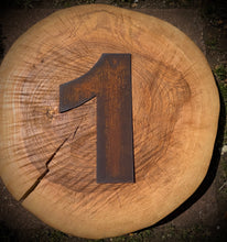 Load image into Gallery viewer, 12&quot; Rusty Fat Font Metal Letters A-Z 0-9.
