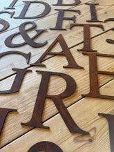 Load image into Gallery viewer, Classic Rusty Metal Letters 5&quot; And 12&quot; A-Z 0-9 Rustic Signs For The Home And Garden
