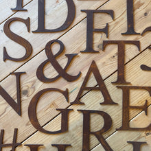 Load image into Gallery viewer, Classic Rusty Metal Letters 5&quot; And 12&quot; A-Z 0-9 Rustic Signs For The Home And Garden
