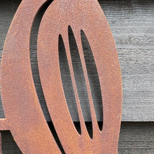 Load image into Gallery viewer, Rusty Metal Woodpecker Garden Decoration
