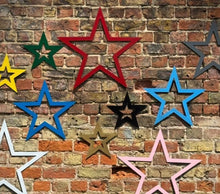 Load image into Gallery viewer, Rustic Metal Star Garden Decoration
