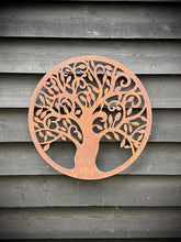 Load image into Gallery viewer, Rusty Tree Of Life Garden Decoration
