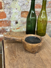 Load image into Gallery viewer, Rustic Wooden Candle Holder / Church Candle Stand / Reclaimed Farmhouse Decor RR
