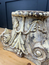 Load image into Gallery viewer, Rustic XL Church Candle Holder / Pillar Base / Farmhouse Decor Candle Stand /B
