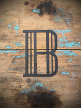Load image into Gallery viewer, Black 5&quot; or 12&quot; Art Deco Metal Lettering A-Z 0-9
