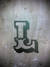 Load image into Gallery viewer, A-Z Rustic 5&quot; or 12&quot; Black Metal Carnival Letters.
