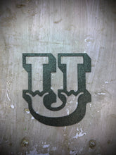 Load image into Gallery viewer, A-Z Rustic 5&quot; or 12&quot; Black Metal Carnival Letters.
