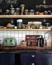 Load image into Gallery viewer, Gift For A Coffee Lover , Life Happens Coffee Helps Rustic Kitchen Sign , Kitchen Decoration Decor , Christmas Birthday Present Or Gift
