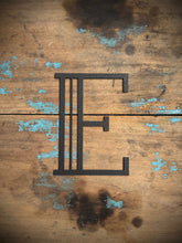 Load image into Gallery viewer, Black 5&quot; or 12&quot; Art Deco Metal Lettering A-Z 0-9
